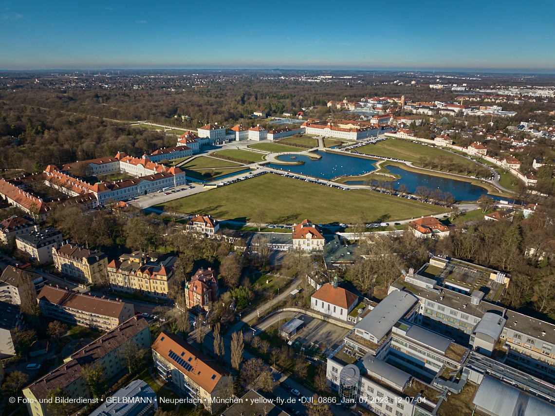 07.01.2023 - Umgebung vom Schloß Nymphenburg